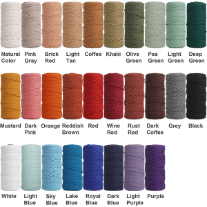 NOANTA Beige Macrame Cord